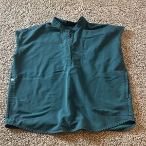 Carribean blue Rafaela scrub top